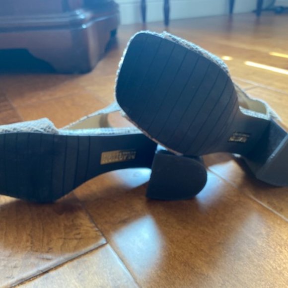 Kenneth Cole Reaction Women"s Cut out bootie Sandal size 7.5 snake skin … - Picture 9 of 9